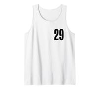 Number Twenty Nine #29 - Uniforme per Squadre Sportive, Compleanno 29 Canotta