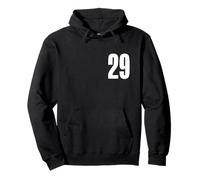 Number Twenty Nine #29 - Uniforme per Squadre Sportive, Compleanno 29 Felpa con Cappuccio