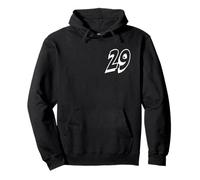 Number Twenty Nine #29 - Uniforme per Squadre Sportive Felpa con Cappuccio