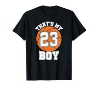Number Twenty-Three That's My Boy #23 Basket Mamma papà Maglietta