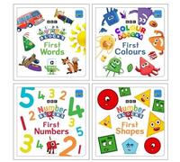 Numberblocks, Alphablocks and Colourblocks First Collection 4 Books Set ( Numberblocks First Numbers, Numberblocks First Shapes, Alphablocks First Words, Colourblocks First Colours)