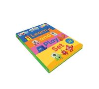 Numberblocks, Alphablocks and Colourblocks: Get Ready for School Play Set (Perfect for Early Learning, Ages 3-5+ with Phonics, Maths and Colour Recognition Activites)