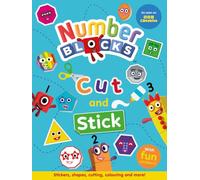 Numberblocks Cut and Stick Activity Book: Learn Shapes, Counting and Early Maths with Fun Stickers and Creative Activities for Ages 3-5