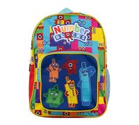 Numberblocks Zaino per ragazzi, ragazze e bambini, borsa per la scuola/borsa da giorno, Multicolore, S