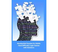 Numberlink Puzzles for Adults : Hard Difficulty Logic Games with Solutions