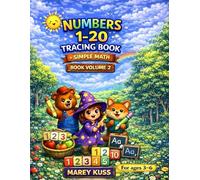 NUMBERS 1-20 TRACING BOOK +SIMPLE MATH: BOOK VOLUME 2