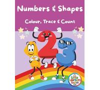 Numbers and Shapes: Colour, Trace and Learn English