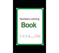 Numbers coloring book: Sketch coloring numbers