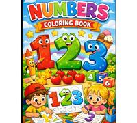 Numbers Colouring Book: Fun and Easy Numbers 1-20 Colouring Book