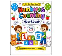 Numbers & Counting Workbook: Fun Number Tracing, Counting Practice & Early Math Activities for Preschool and Kindergarten