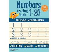 Numbers Tracing Book 1 - 20