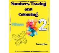 Numbers Tracing & Colouring Book