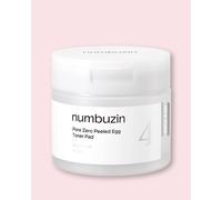 Numbuzin Dischetti tonici viso lenitivi No.4 Pore Zero Peeled Egg Toner Pad - 190 ml / 70 pz
