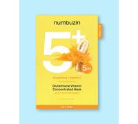 Numbuzin Maschera viso concentrata alla vitamina con glutatione No.5+ Glutathione Vitamin Concentrated Mask - 27 ml * 5 pz