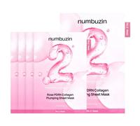 Numbuzin No.2 Maschera rigenerante al collagene - 4 pezzi
