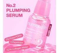 Numbuzin No.2 Rose PDRN Collagen Plumping Serum 30 ml/Corean Cosmetics/Kbeauty