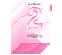 numbuzin - No.2 Rose PDRN Collagen Plumping Sheet Mask - 5ea