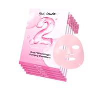 numbuzin - No.2 Rose PDRN Collagen Plumping Sheet Mask 5pcs Set 33ml x 5 sheets