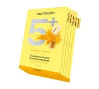numbuzin - No.5+ Glutathione Vitamin Concentrated Mask Set 5 sheets 2025 Version - 27ml x 5 sheets
