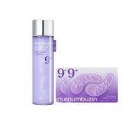 numbuzin - No.9+ NAD+ PDRN Glow Boosting Toner - 150ml (1ea) & Collagen Under Eye Patches - 2ea Set