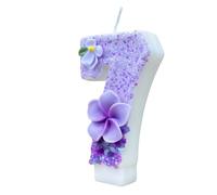 Numerate | Decorazioni con Glitter e Sequins - Numeri a Forma di per Torte - per Uomo Donna Mamma Papà Ragazzo Ragazza