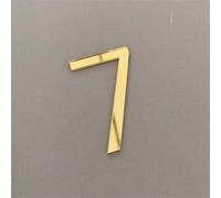 Numeri Autoadesivi Da 1 Pezzo Adesivi Con Numeri for Cassetta Postale, Numeri Civici For Esterni, Applicabili A Cassette Postali, Automobili, Porte, Finestre, Insegne, Ufficio, Stanza(7)