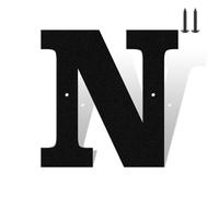 Numeri civici da 15,2 cm, colore nero opaco, antiruggine, in metallo resistente, per casa, resistenti alle intemperie, numeri da 0 a 9 e lettere A-Z in metallo per esterni, set completo per porte