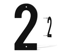 Numeri Civici da 8,6,10,12,14,16 cm per Esterno, Numeri di Indirizzo in Metallo Unici per Casa, Numeri Civici per Esterno Resistente alle Intemperie con Disponibili Tutte le Lettere dalla A alla Z