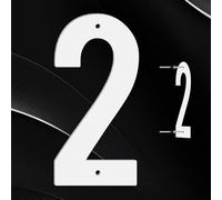 Numeri Civici da 8,6,10,12,14,16 cm per Esterno, Numeri di Indirizzo Unici in Metallo per Casa, Numeri Civici per Esterno Resistente alle Intemperie con Disponibili Lettere Complete dalla A alla Z