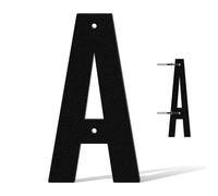 Numeri civici da 8,6,10,12,14,17 cm per Esterno, Numeri di Indirizzo Unici in Metallo per Casa, Numeri Civici da Esterno Resistente alle Intemperie con Disponibili Lettere Complete dalla A alla Z