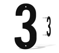 Numeri civici da 8,6,10,12,14,17 cm per Esterno, Numeri di Indirizzo Unici in Metallo per Casa, Numeri Civici per Esterno Resistente agli Agenti Atmosferici con Disponibili Lettere Complete dalla A