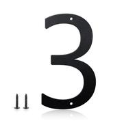 Numeri civici e lettere in metallo da 30,5 cm per cartelli esterni, numeri civici per esterni, lettere e numeri di indirizzi in alluminio per porta, cassetta postale, giardino, perfetti per casa o