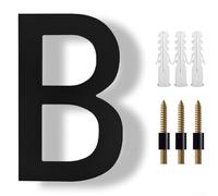 Numeri civici galleggianti moderni da 20,3 cm per una facile identificazione degli indirizzi, design con ombre nere per tutte le condizioni atmosferiche