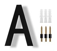 Numeri civici galleggianti resistenti alle intemperie, design elegante e moderno per casa, garage e altri usi (A)