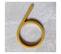 Numeri civici in metallo, 1 pz 125mm Numero civico moderno galleggiante dorato Numeri di indirizzo della porta di casa, for targhe digitali esterne della casa 5 pollici #0-9(6)