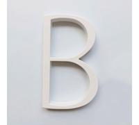 Numeri civici in metallo, 1 pz 127mm galleggiante numero civico lettere grandi moderne, alfabeto porta casa esterno numeri bianchi indirizzo targa trattino barra segno #0-9(B)