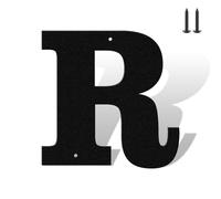 Numeri civici in metallo resistente alla ruggine, 12,7 cm, colore nero opaco, per casa, resistenti alle intemperie, numeri da 0 a 9 e lettere A-Z in metallo per esterni, set completo per porte