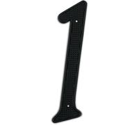 Numeri Civici Numeri Civici 1pc 101mm Numero Civico In Metallo Da 4 Pollici In Lega Di Alluminio Nero Porta Indirizzo Della Cassetta Postale Segno Esterno #0-9(1)