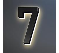Numeri Civici, Numeri Civici Retroilluminati A LED, Numeri Civici Moderni Illuminati, Numeri Civici Illuminati Per Esterno.,7