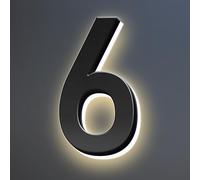 Numeri Civici, Numeri Civici Retroilluminati A LED, Numeri Civici Moderni Illuminati, Numeri Civici Illuminati Per Esterno.,6