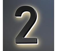 Numeri Civici, Numeri Civici Retroilluminati A LED, Numeri Civici Moderni Illuminati, Numeri Civici Illuminati Per Esterno.,2