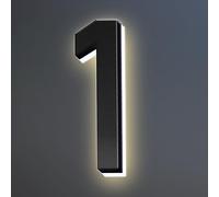 Numeri Civici, Numeri Civici Retroilluminati A LED, Numeri Civici Moderni Illuminati, Numeri Civici Illuminati Per Esterno.,1