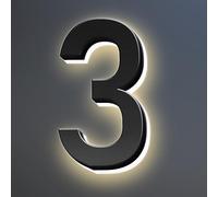 Numeri Civici, Numeri Civici Retroilluminati A LED, Numeri Civici Moderni Illuminati, Numeri Civici Illuminati Per Esterno.,3
