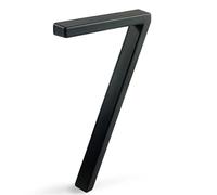 Numeri Civici Numero mobile nero da 125 mm e 5 pollici for l'insegna esterna della cassetta postale dell'appartamento(7)