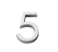 Numeri civici Numero Porta, 3D Numero civico Adesivo Targa Porta Targa Targa Autoadesiva Casa Moderna Camera d'albergo Indirizzo Numeri Decorazione Domestica Numeri Porta d'Ingresso (5)