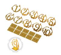 Numeri da tavola acrilici 1-10 numeri da tavola lunga durata per banchetti