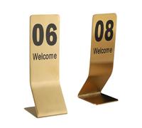 Numeri Da Tavolo In Acciaio Inox, Numerazione 1-10 1-20, Segnali Riservati Per Tavoli, Cartellini Segnaposto, Numeri Tavolo Ristorante Cafe Bar, Antiruggine, Impilabile(1-10)