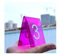 Numeri dei tavoli, Numeri da tavolo, numeri in acrilico, confezione 10, 3,1x2,4x3,5 pollici(31-40)