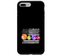 Numeri di bandiera americana del bingo giocatore di bingo patriottico Custodia per iPhone 7 Plus/8 Plus