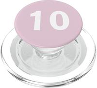 Numeri di gruppo o squadra corrispondenti numero anteriore e posteriore 10 PopSockets PopGrip per MagSafe